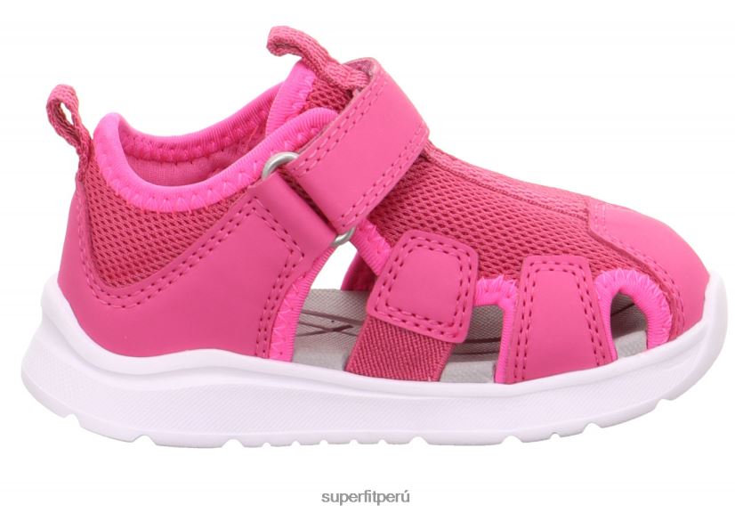 educación física Superfit bebés wave - sandalia con cierre de velcro rosa V06L24221 sandalias