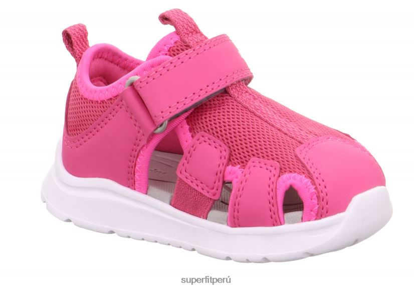 educación física Superfit bebés wave - sandalia con cierre de velcro rosa V06L24221 sandalias