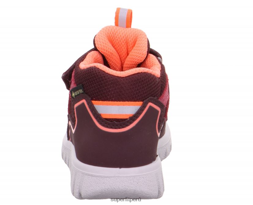 educación física Superfit bebés sport7 mini - zapatillas altas con cierre de velcro naranja roja V06L24273 zapatillas altas