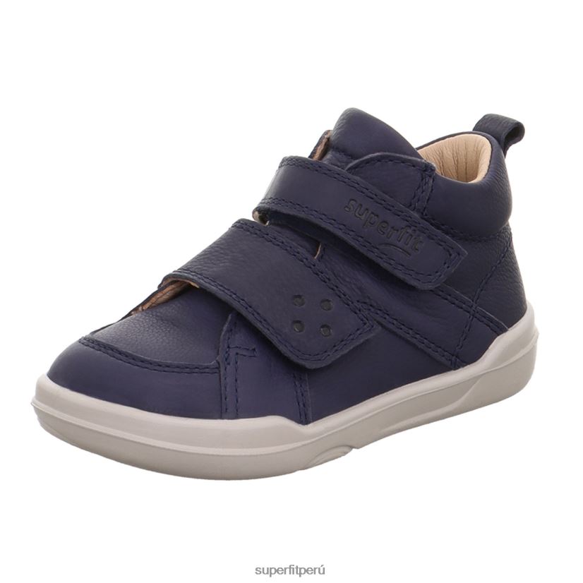 educación física Superfit bebés superfree - zapatillas altas con cierre de velcro azul V06L24266 zapatillas altas
