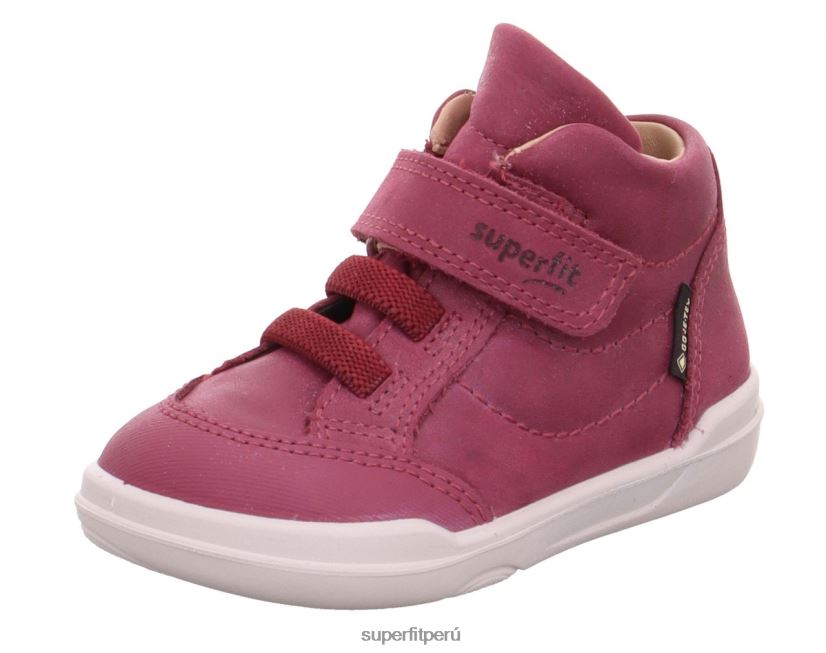 educación física Superfit bebés superfree - zapatillas altas con cierre de velcro rosa V06L24413 zapatillas altas