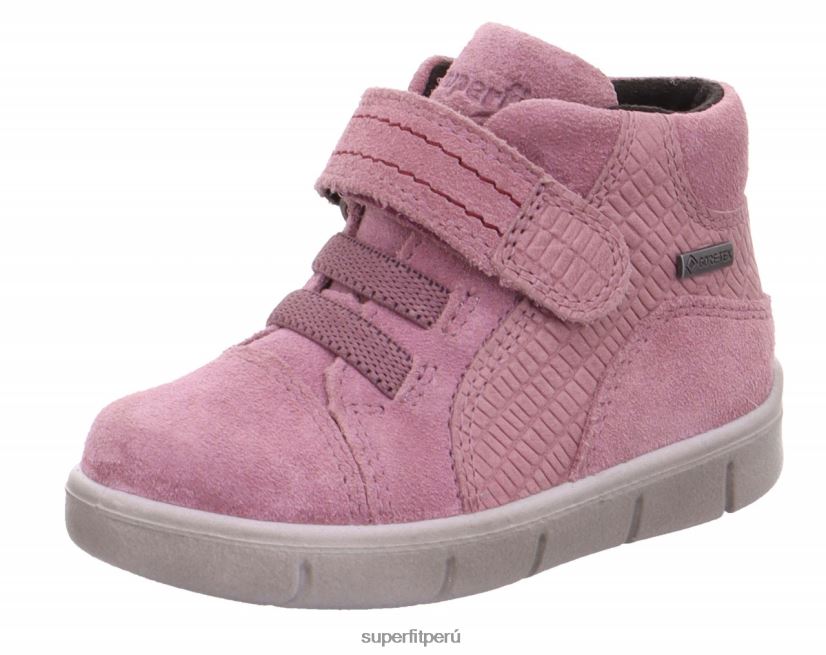 educación física Superfit bebés ulli - zapatillas altas con cierre de velcro púrpura V06L24420 zapatillas altas