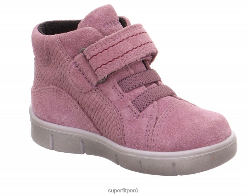 educación física Superfit bebés ulli - zapatillas altas con cierre de velcro púrpura V06L24420 zapatillas altas