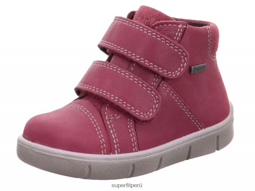 educación física Superfit bebés ulli - zapatillas altas con cierre de velcro rosa V06L24390 zapatillas altas