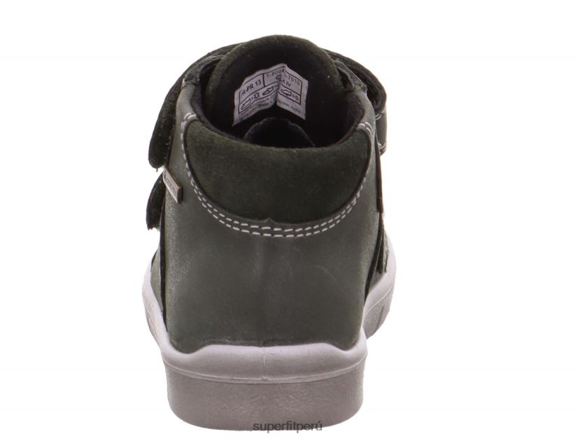 educación física Superfit bebés ulli - zapatillas altas con cierre de velcro verde V06L24389 zapatillas altas