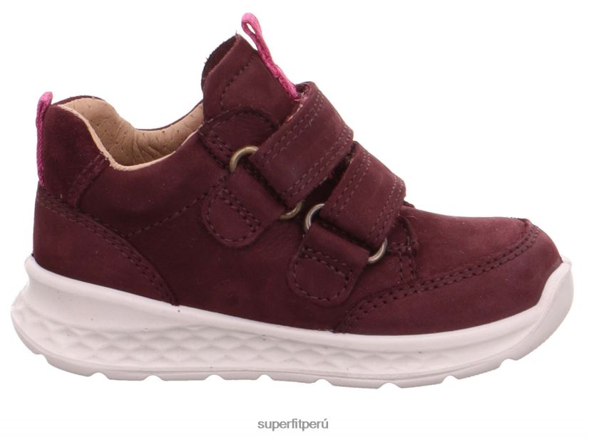 educación física Superfit bebés brisa - zapatillas bajas con cierre de velcro Rosa rojo V06L24373 zapatillas bajas