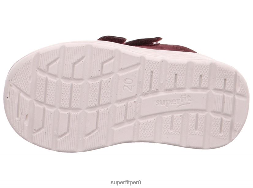 educación física Superfit bebés brisa - zapatillas bajas con cierre de velcro Rosa rojo V06L24373 zapatillas bajas