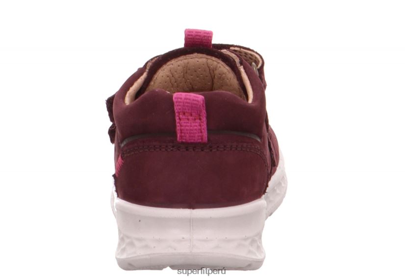 educación física Superfit bebés brisa - zapatillas bajas con cierre de velcro Rosa rojo V06L24407 zapatillas bajas