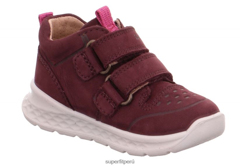 educación física Superfit bebés brisa - zapatillas bajas con cierre de velcro Rosa rojo V06L24407 zapatillas bajas
