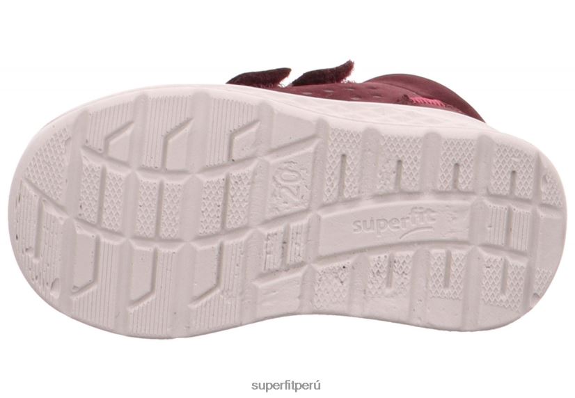 educación física Superfit bebés brisa - zapatillas bajas con cierre de velcro Rosa rojo V06L24407 zapatillas bajas