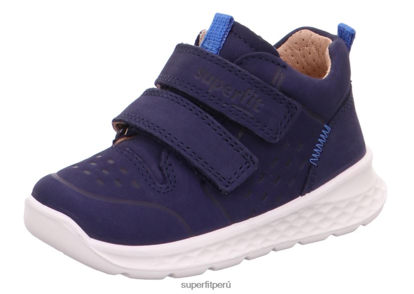 educación física Superfit bebés brisa - zapatillas bajas con cierre de velcro azul V06L24237 zapatillas bajas