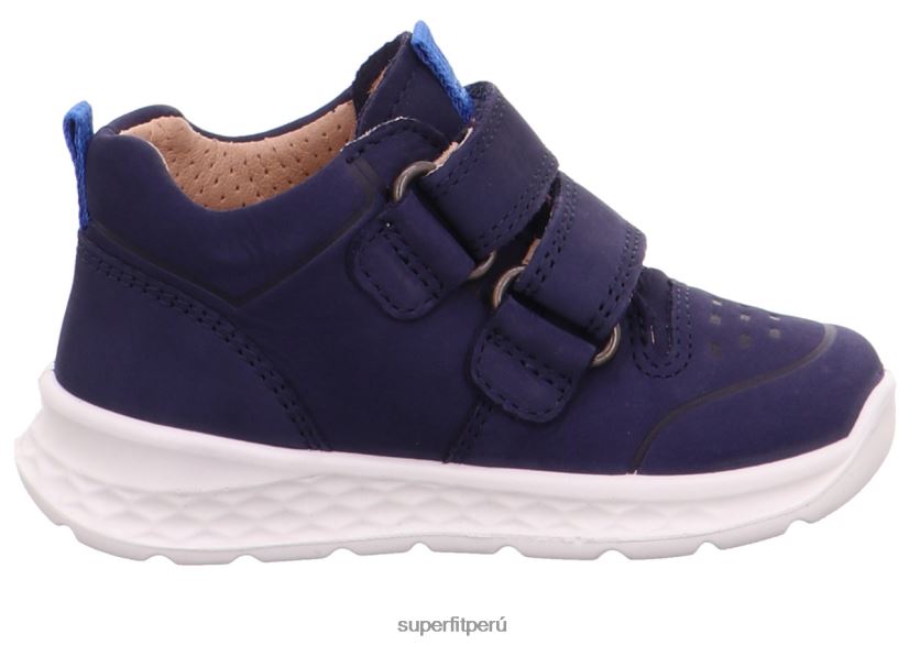 educación física Superfit bebés brisa - zapatillas bajas con cierre de velcro azul V06L24237 zapatillas bajas