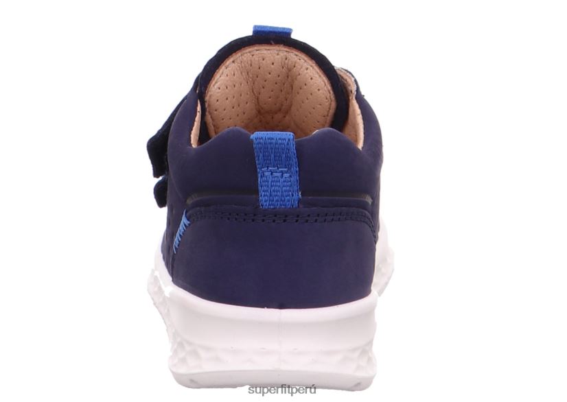 educación física Superfit bebés brisa - zapatillas bajas con cierre de velcro azul V06L24237 zapatillas bajas