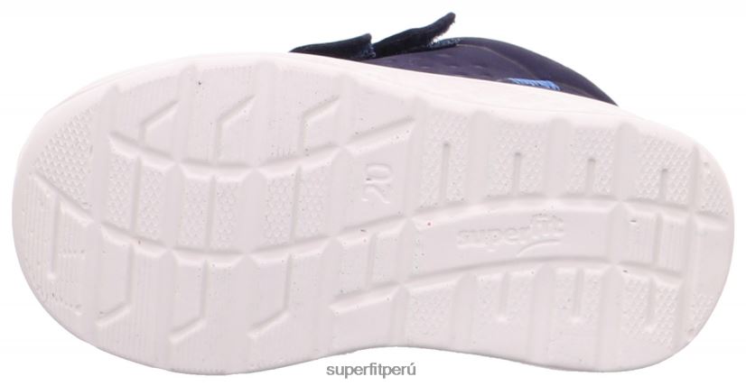 educación física Superfit bebés brisa - zapatillas bajas con cierre de velcro azul V06L24237 zapatillas bajas