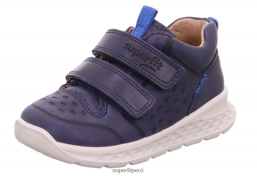 educación física Superfit bebés brisa - zapatillas bajas con cierre de velcro azul V06L24282 zapatillas bajas