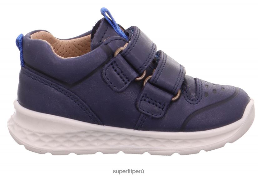 educación física Superfit bebés brisa - zapatillas bajas con cierre de velcro azul V06L24282 zapatillas bajas