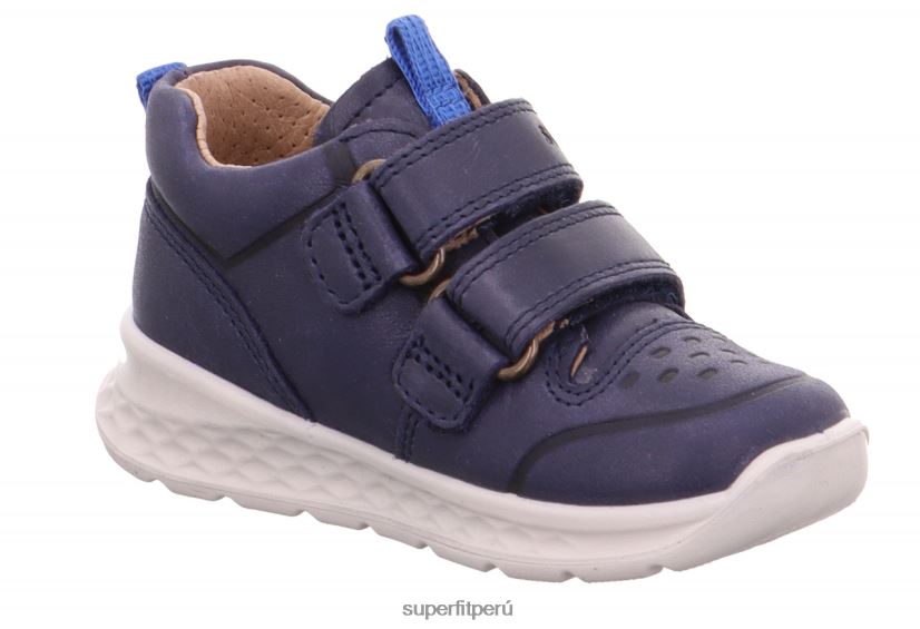 educación física Superfit bebés brisa - zapatillas bajas con cierre de velcro azul V06L24282 zapatillas bajas