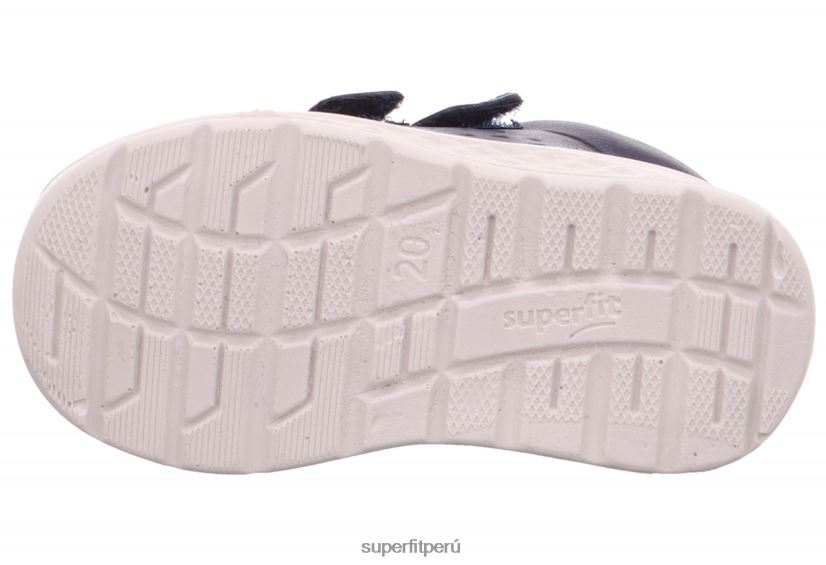 educación física Superfit bebés brisa - zapatillas bajas con cierre de velcro azul V06L24282 zapatillas bajas