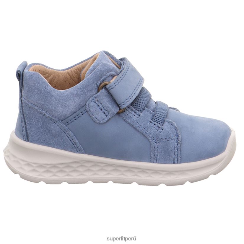 educación física Superfit bebés brisa - zapatillas bajas con cierre de velcro azul V06L24340 zapatillas bajas