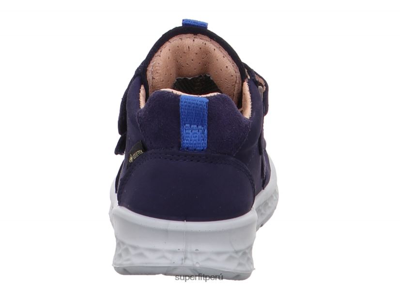 educación física Superfit bebés brisa - zapatillas bajas con cierre de velcro azul/azul claro V06L24278 zapatillas bajas