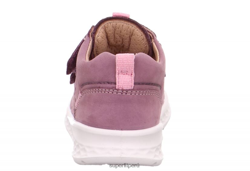 educación física Superfit bebés brisa - zapatillas bajas con cierre de velcro morado/rosa V06L24252 zapatillas bajas