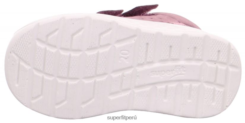 educación física Superfit bebés brisa - zapatillas bajas con cierre de velcro morado/rosa V06L24252 zapatillas bajas