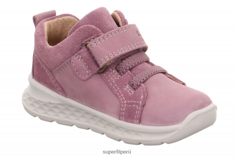 educación física Superfit bebés brisa - zapatillas bajas con cierre de velcro púrpura V06L24339 zapatillas bajas