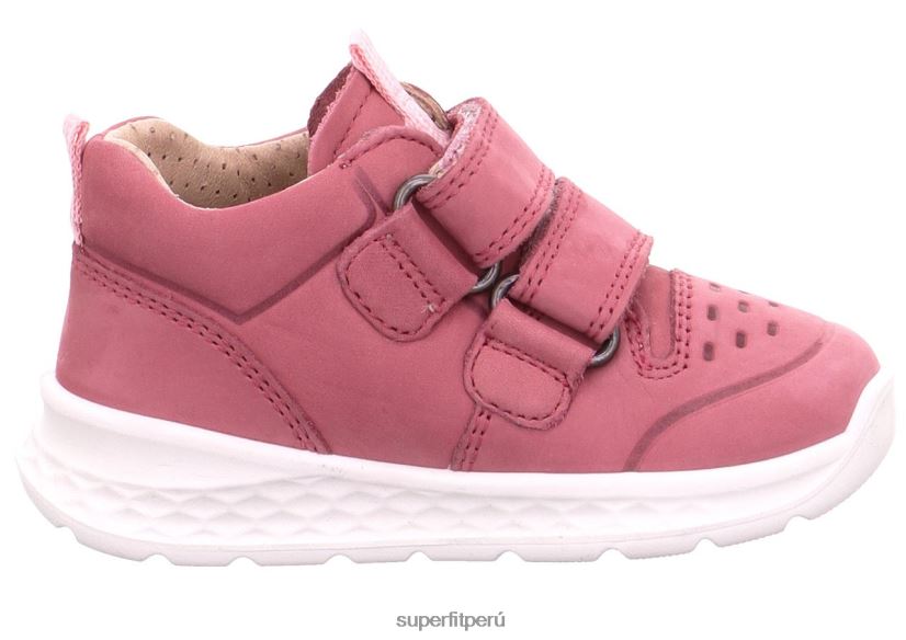 educación física Superfit bebés brisa - zapatillas bajas con cierre de velcro rosa V06L24364 zapatillas bajas