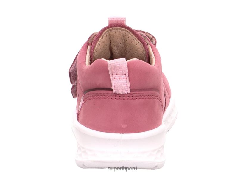 educación física Superfit bebés brisa - zapatillas bajas con cierre de velcro rosa V06L24364 zapatillas bajas