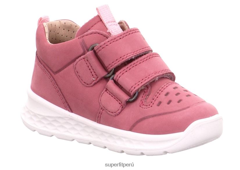 educación física Superfit bebés brisa - zapatillas bajas con cierre de velcro rosa V06L24364 zapatillas bajas