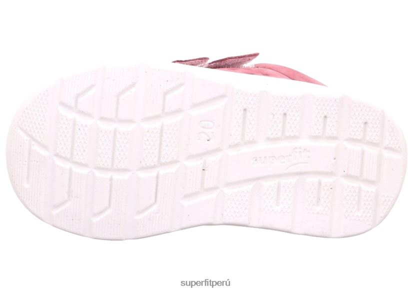educación física Superfit bebés brisa - zapatillas bajas con cierre de velcro rosa V06L24364 zapatillas bajas