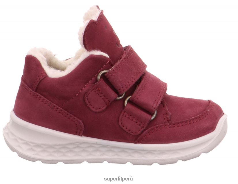 educación física Superfit bebés brisa - zapatillas bajas con cierre de velcro rosa V06L24398 zapatillas bajas