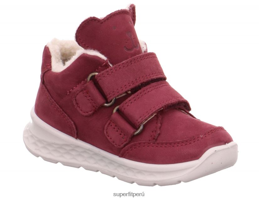 educación física Superfit bebés brisa - zapatillas bajas con cierre de velcro rosa V06L24398 zapatillas bajas