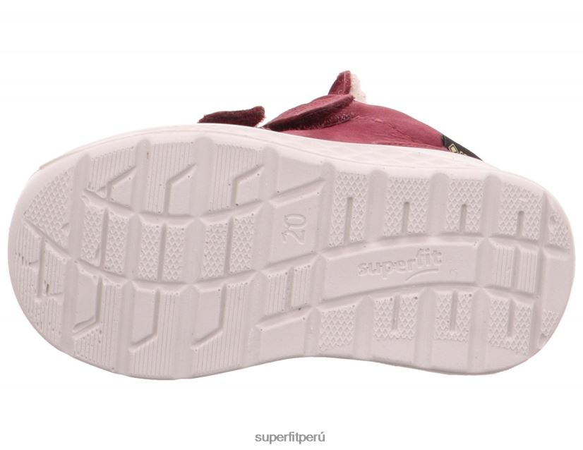educación física Superfit bebés brisa - zapatillas bajas con cierre de velcro rosa V06L24398 zapatillas bajas