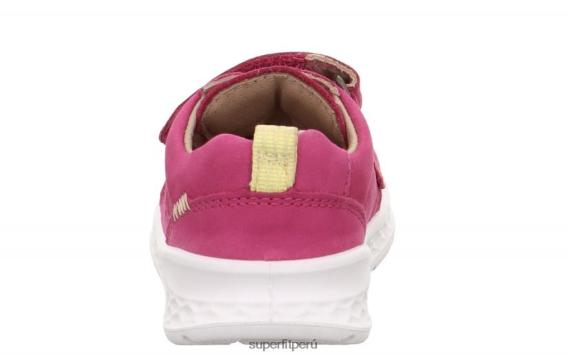 educación física Superfit bebés brisa - zapatillas bajas con cierre de velcro rosa/amarillo V06L24256 zapatillas bajas