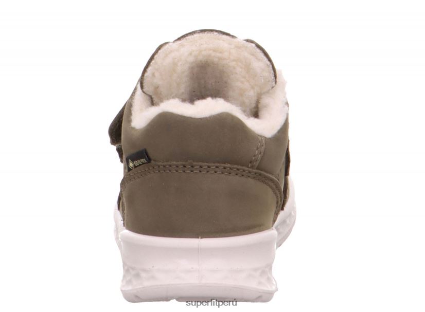 educación física Superfit bebés brisa - zapatillas bajas con cierre de velcro verde V06L24424 zapatillas bajas