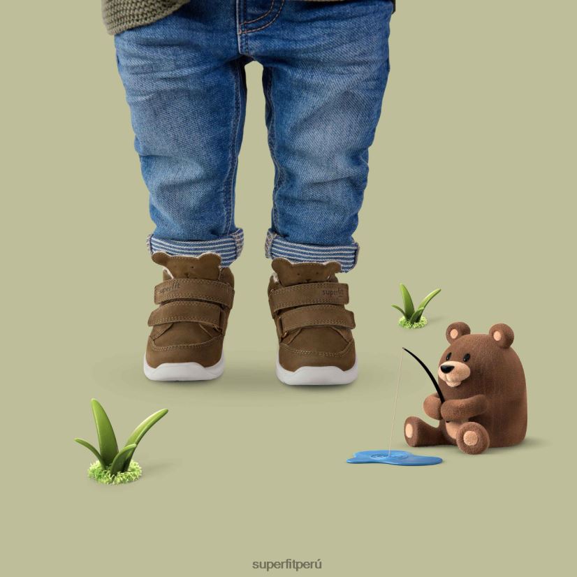 educación física Superfit bebés brisa - zapatillas bajas con cierre de velcro verde V06L24424 zapatillas bajas