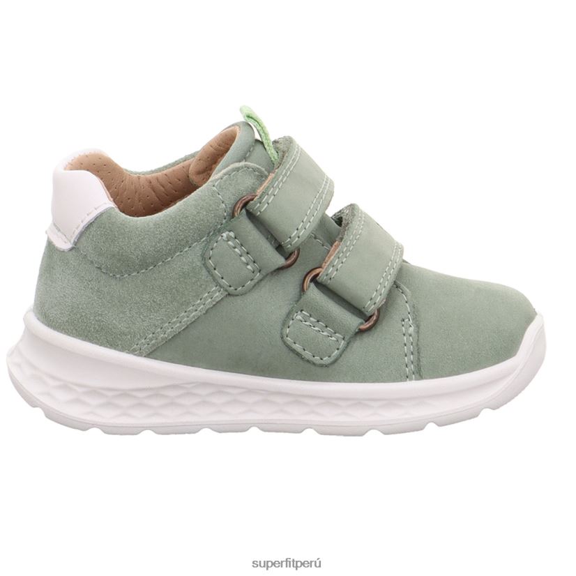 educación física Superfit bebés brisa - zapatillas bajas con cierre de velcro verde claro V06L24264 zapatillas bajas