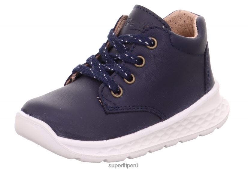 educación física Superfit bebés brisa - zapatillas bajas con cordones azul V06L24249 zapatillas bajas