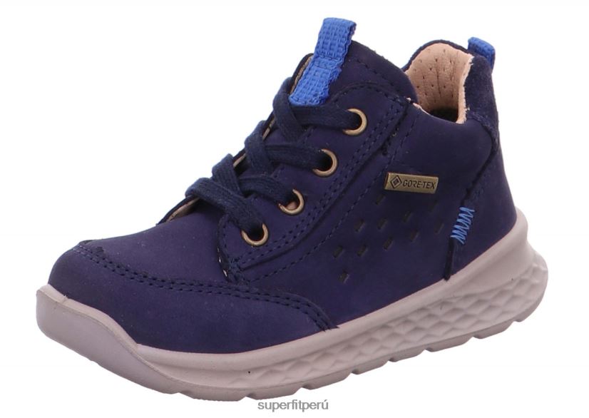 educación física Superfit bebés brisa - zapatillas bajas con cordones azul V06L24397 zapatillas bajas