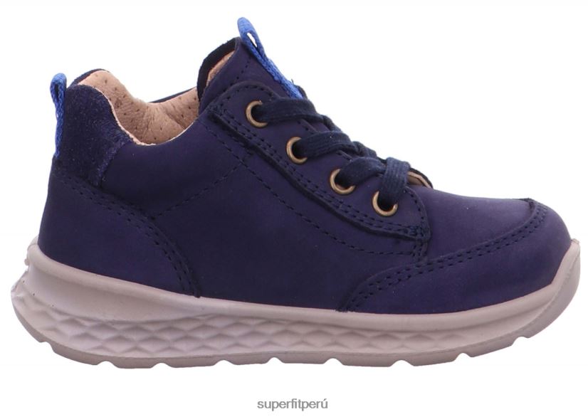 educación física Superfit bebés brisa - zapatillas bajas con cordones azul V06L24397 zapatillas bajas