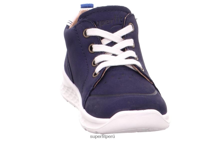 educación física Superfit bebés brisa - zapatillas bajas con cordones azul/azul claro V06L24253 zapatillas bajas