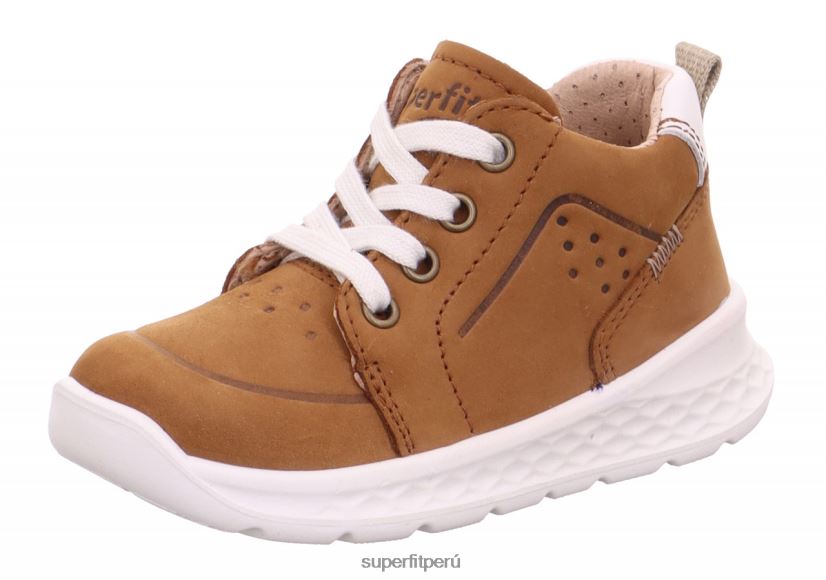 educación física Superfit bebés brisa - zapatillas bajas con cordones marrón/beige V06L24295 zapatillas bajas