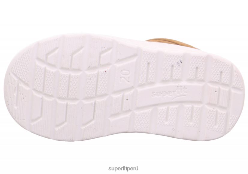 educación física Superfit bebés brisa - zapatillas bajas con cordones marrón/beige V06L24295 zapatillas bajas