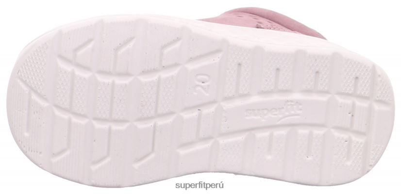 educación física Superfit bebés brisa - zapatillas bajas con cordones morado/rosa V06L24284 zapatillas bajas