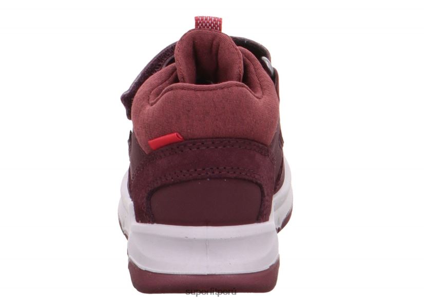 educación física Superfit bebés cooper - zapatillas bajas con cierre de velcro Rosa rojo V06L24392 zapatillas bajas