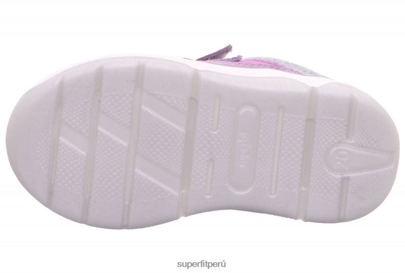 educación física Superfit bebés cooper - zapatillas bajas con cierre de velcro púrpura V06L24270 zapatillas bajas