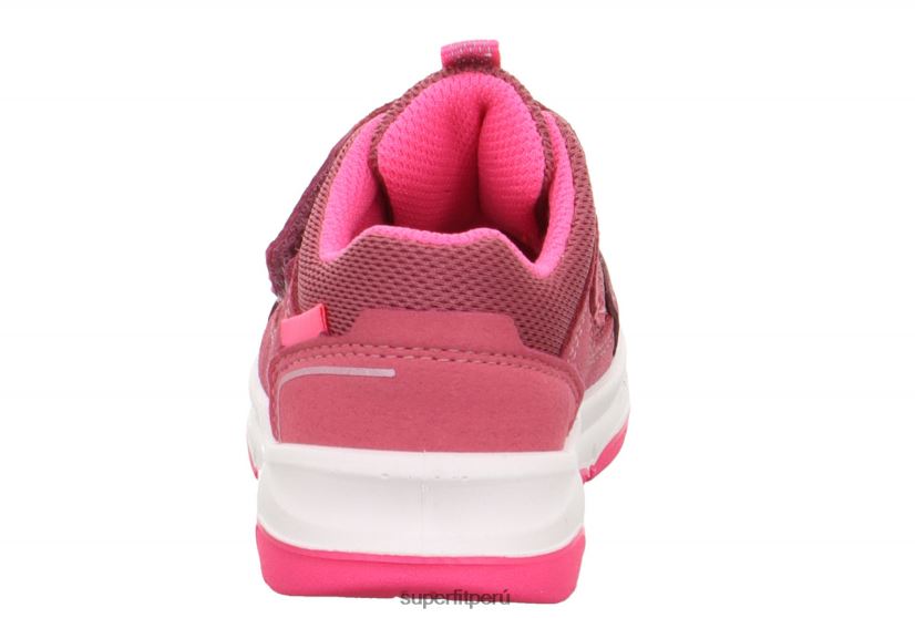 educación física Superfit bebés cooper - zapatillas bajas con cierre de velcro rosa V06L24244 zapatillas bajas