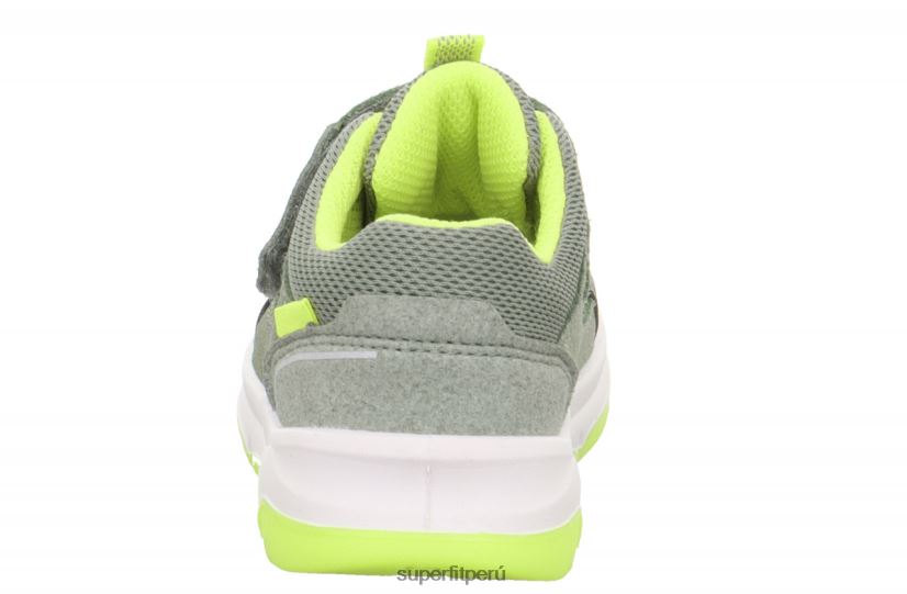 educación física Superfit bebés cooper - zapatillas bajas con cierre de velcro verde claro/amarillo V06L24331 zapatillas bajas