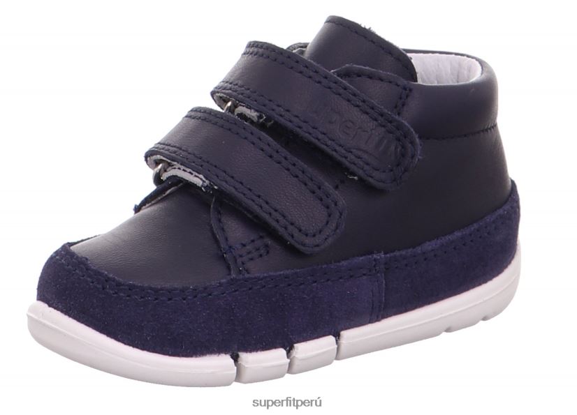 educación física Superfit bebés flexy - zapatillas bajas con cierre de velcro azul V06L24353 zapatillas bajas